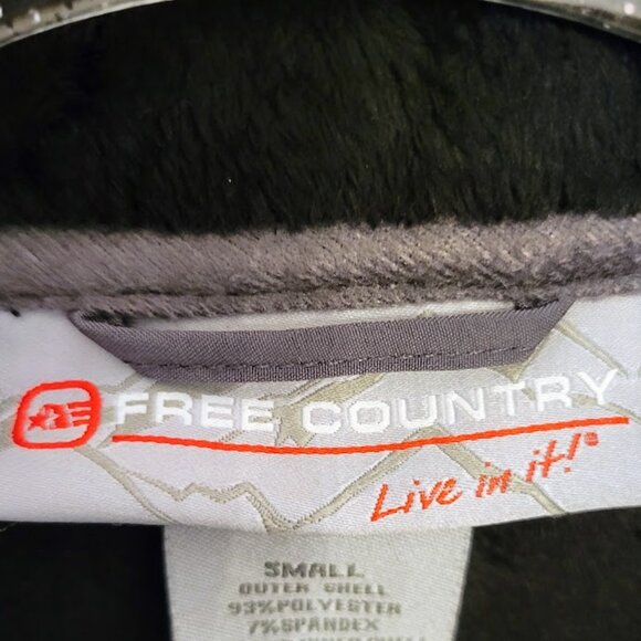 Free Country Soft Shell Full Zip Jacket, Women's Size Small - Picture 3 of 5